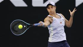 ▲巴蒂（Ashleigh Barty）澳網首輪1局未失晉級。（圖／美聯社／達志影像）