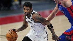 ▲厄文（Kyrie Irving）飆27分救不了籃網。（圖／美聯社／達志影像）