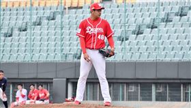 ▲味全龍林逸達隊內賽2局6上6下。（圖／翻攝自味全龍臉書）