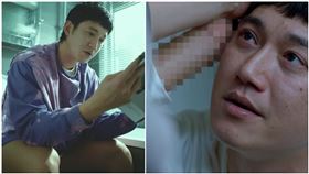 吳慷仁破尺度演出？「肉色長條」放臉上喊摸摸　畫面網羞爆（圖／翻攝自Dcard）