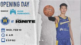 ▲林書豪G聯盟亮相！9年前今天他掀起林來瘋。（圖／翻攝自聖克魯茲勇士隊推特）