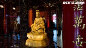 蘆洲湧蓮寺金觀音(記者陳弋攝影)