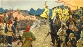 ▲洪秀全在廣西桂平縣金田村起兵反清，建立太平天國。（圖／翻攝自百度百科）