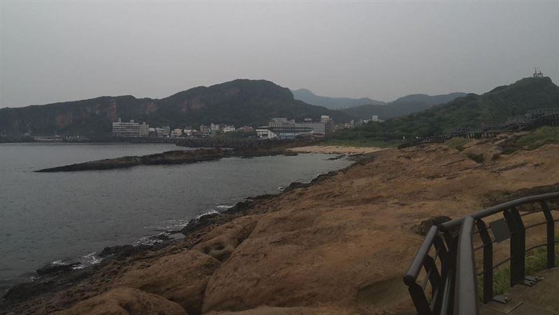 初二玩新北御花園　北海岸風光吹透透