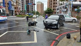 新北市，淡水，車禍，左轉車，騎士