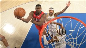 ▲威廉森（Zion Williamson）攻下生涯新高36分。（圖／翻攝自鵜鶘推特）