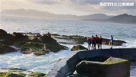 釣客,落海,空勤直升機,貢寮,翻攝畫面