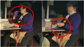 夜市直擊烤肉攤「竹籤剔完牙」再串食物！網吐爆：這家超夯（圖／翻攝自鳳梨妹臉書）