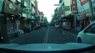 輾狗男行車畫面曝　車身震動竟突消音