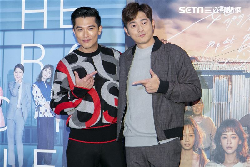 宥勝、陳意涵、邱澤出席《她們創業的那些鳥事》媒體訪問。（圖／記者楊澍攝影）