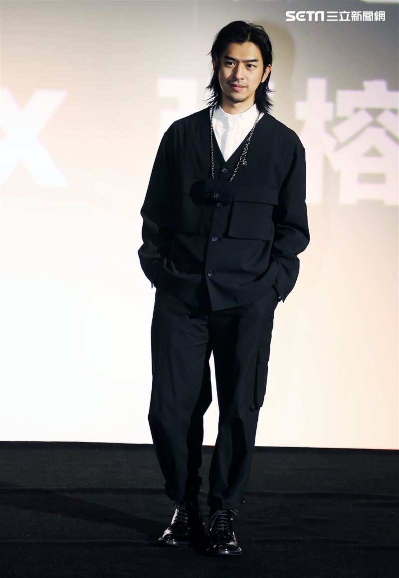 「鬼才之道」演員陳柏霖。（記者邱榮吉/攝影）