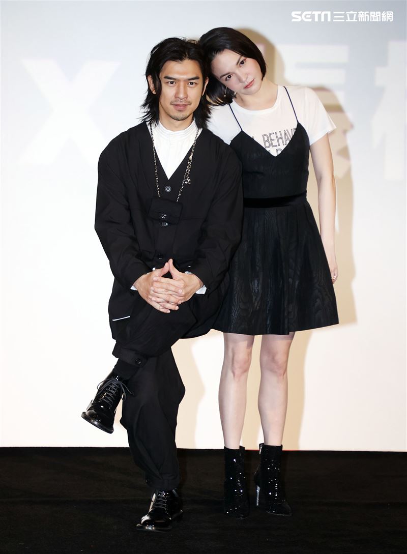 「鬼才之道」演員陳柏霖、張榕容。（記者邱榮吉/攝影）