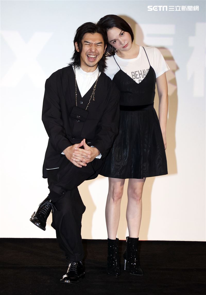 「鬼才之道」演員陳柏霖、張榕容。（記者邱榮吉/攝影）