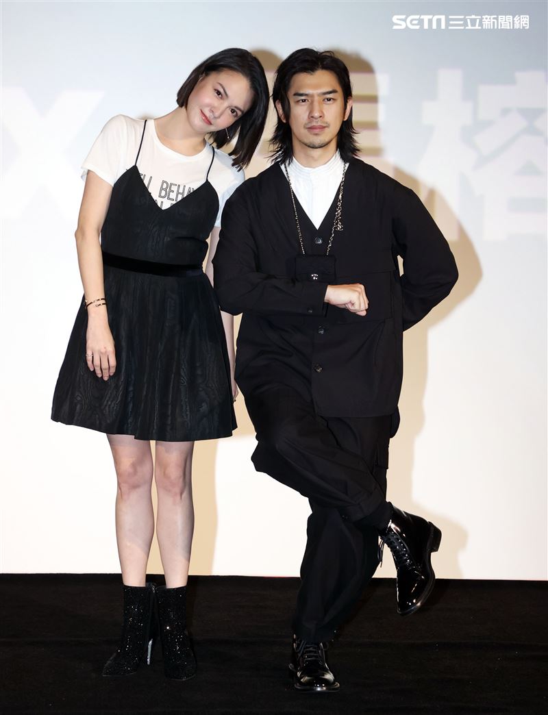 「鬼才之道」演員陳柏霖、張榕容。（記者邱榮吉/攝影）