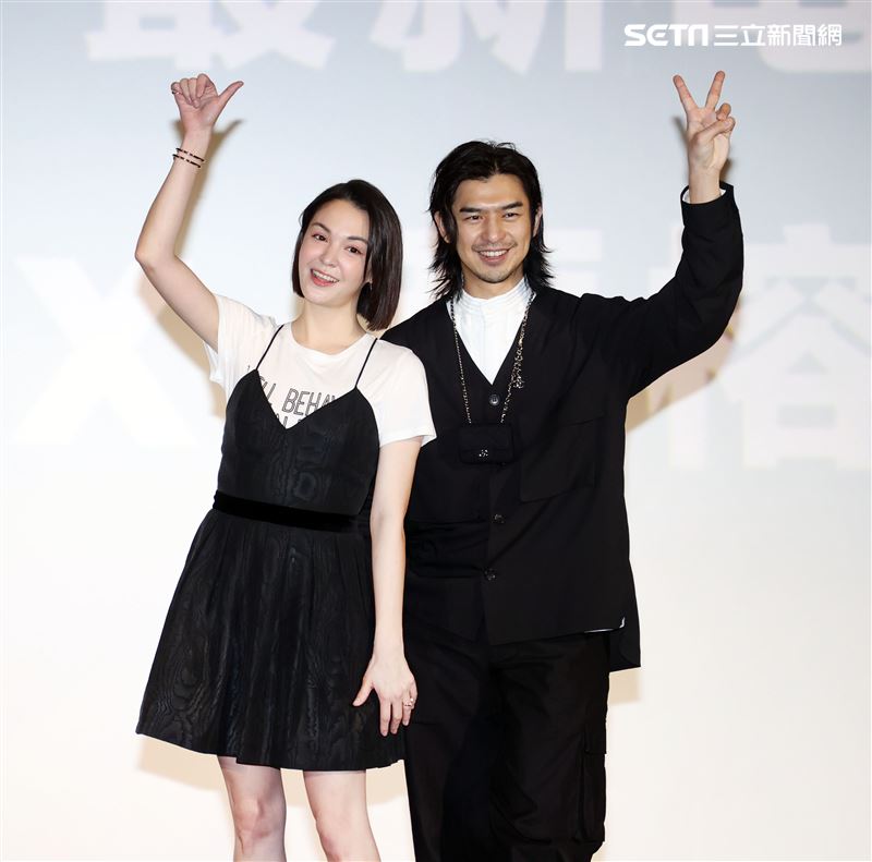 「鬼才之道」演員陳柏霖、張榕容。（記者邱榮吉/攝影）