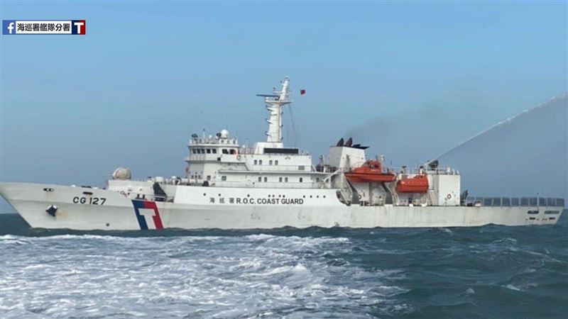 海巡艦塗裝加台灣　獨派大老高度肯定