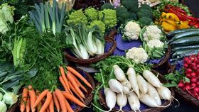 以前都吃錯？她曝「XX菜」多這步驟變超嫩　網全推爆（圖／翻攝自Pixabay）
花椰菜、蔬菜、水果、白蘿蔔、紅蘿蔔