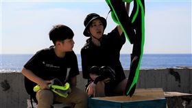 巴鈺近日參與公視兒少節目《我家住海邊》錄製。圖／公視提供