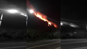 基隆,外木山,湖海路,鞭炮,火燒山,張秉鈞（圖／翻攝張秉鈞粉絲團）