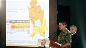 墨西哥國防部長桑多華（Luis Cresencio Sandoval），圖／美聯社／達志影像