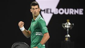 Novak Djokovic球王週數確定將超越Federer。（圖／美聯社／２達志影像）
