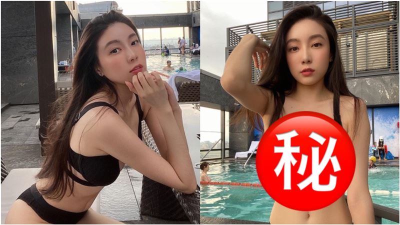 邵岱兒包不住！「W弧線」溢飽滿胸器