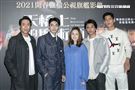 莊凱勛、宋柏偉、盧以恩、羅士齊、朱軒洋出席《天橋上的魔術師》媒體聯訪。（圖／記者楊澍攝影）