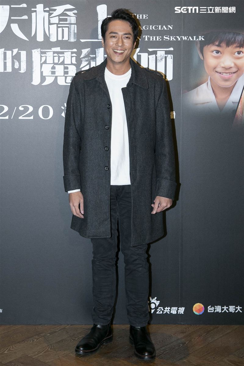 莊凱勛出席《天橋上的魔術師》媒體聯訪。（圖／記者楊澍攝影）
