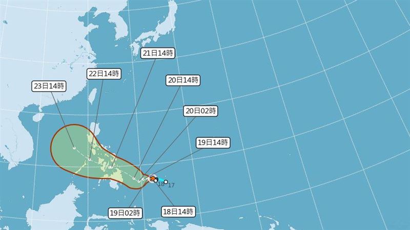 新／今年首颱杜鵑生成　最新路徑曝光