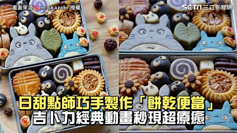 巧手做餅乾便當　秒現經典動畫超療癒