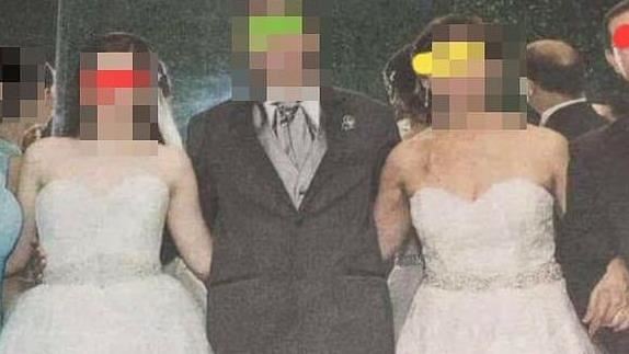 她結婚婆婆穿同款婚紗　網：嫁兒子？