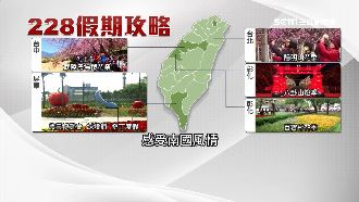 再撐一下　228三天假期遊台賞美景