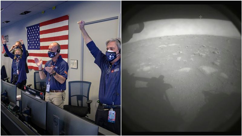 NASA毅力號登火星！首傳地面照曝