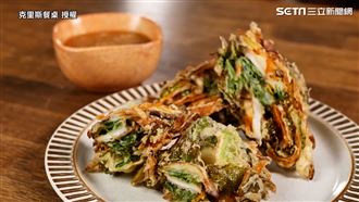 長年菜天婦羅！改變風味、除去苦味