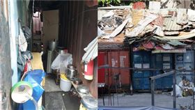 南港貨櫃屋。（圖／記者花芸曦攝影）