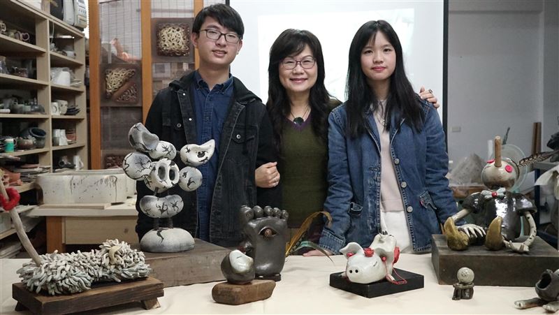 捏出霓裳質感　花蓮高二生獲陶藝首獎