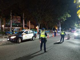 高市警局長親帶隊　17路檢點加強攔查