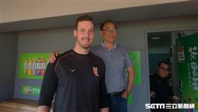 ▲統一獅春訓練習賽味全龍布雷克蘇泰安。（圖／記者蕭保祥攝影）