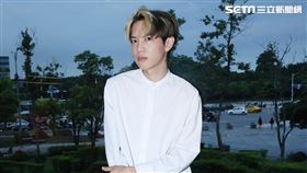 楊士弘三立新聞網專訪。（記者邱榮吉/攝影）