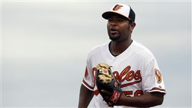 ▲悍將洋砲納飛猛（Yamaico Navarro）。（圖／美聯社／達志影像）