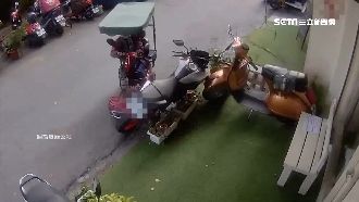 阿婆同處撞同台車　重機刮傷車主無奈