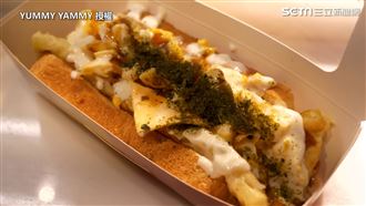 韓國街頭小吃  「韓式鐵板吐司」