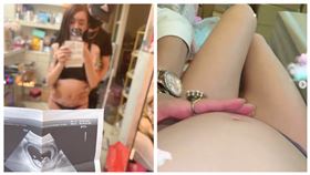 ▲罔腰孕照連4發，攝影師認為，不能說造假，但一般人要製造類似的視覺效果並不難。（圖／翻攝自罔腰IG）