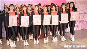 ▲樂天女孩7位新成員。（圖／記者劉彥池攝影）