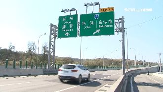 西濱快大體檢！全線僅有一台濃煙偵測