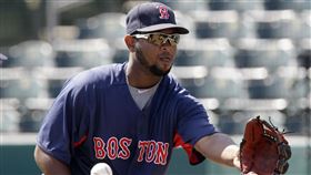 富邦悍將簽下洋砲納飛猛（Yamaico Navarro ）。（圖／美聯社／達志影像）