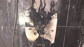 太平套房起火，電熱水器，男大生