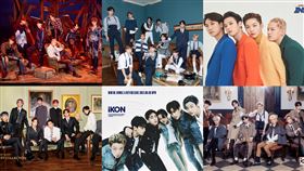 BTOB、iKON、SF9、THE BOYZ、Stray Kids、ATEEZ臉書