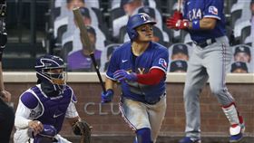 ▲德州遊騎兵秋信守。（資料照／美聯社／達志影像）