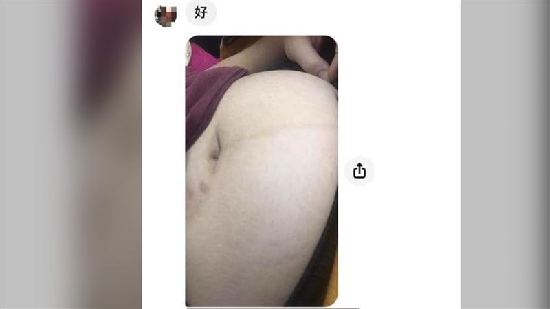 罔腰民間版！女疑假孕露「肉肚」騙錢
